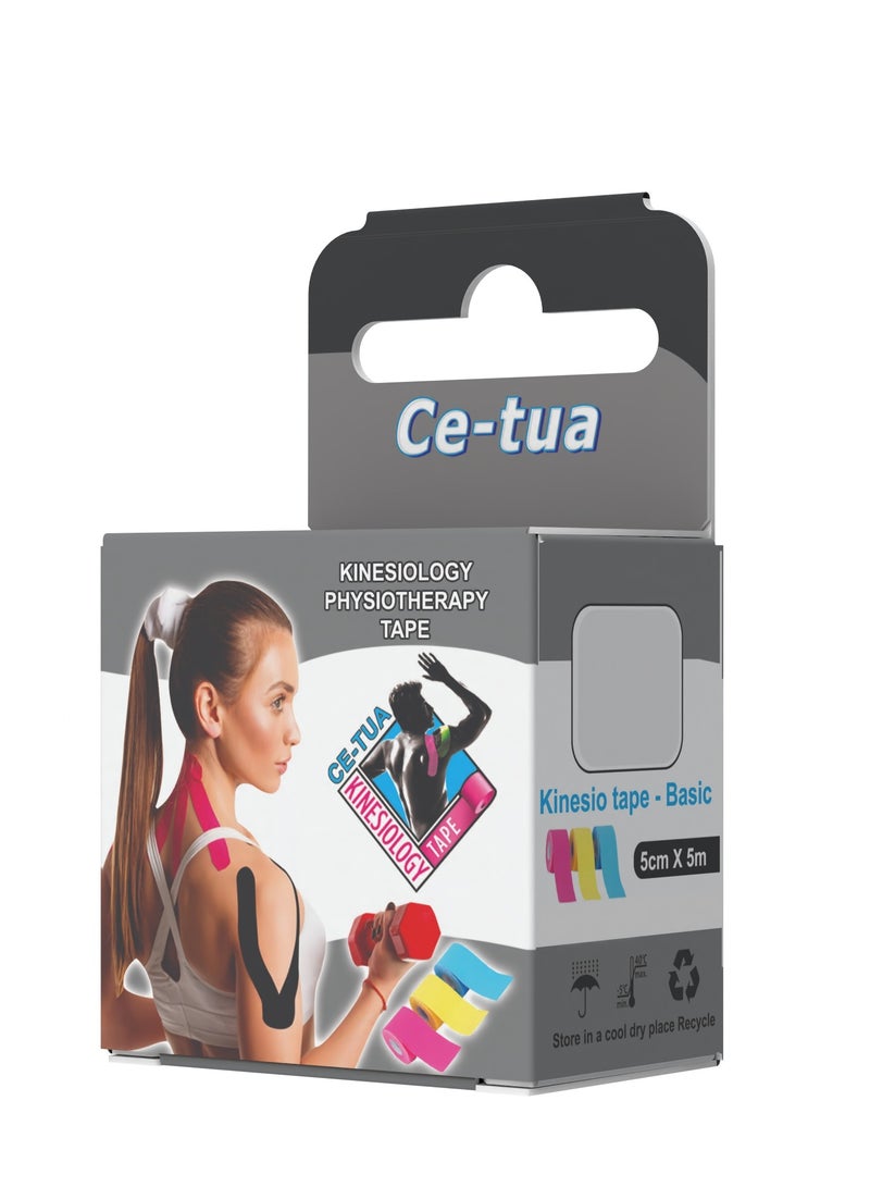 Ce-tua Waterproof and Breathable Sports Tape 1 Piece -black - Image 5